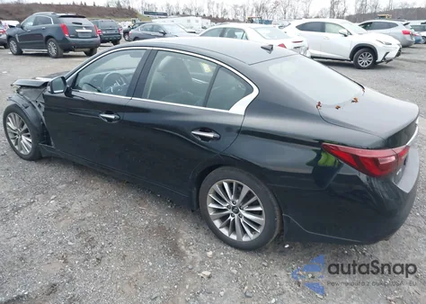 2020 Infiniti Q50 Luxe Awd from USA, damaged, VIN JN1EV7AR3LM255819